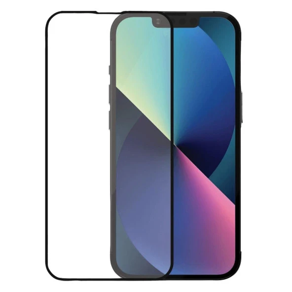 Apple iPhone 13 İle Uyumlu Ekran Koruyucu 9D Tam Kaplayan Kavisli ürün görseli 1