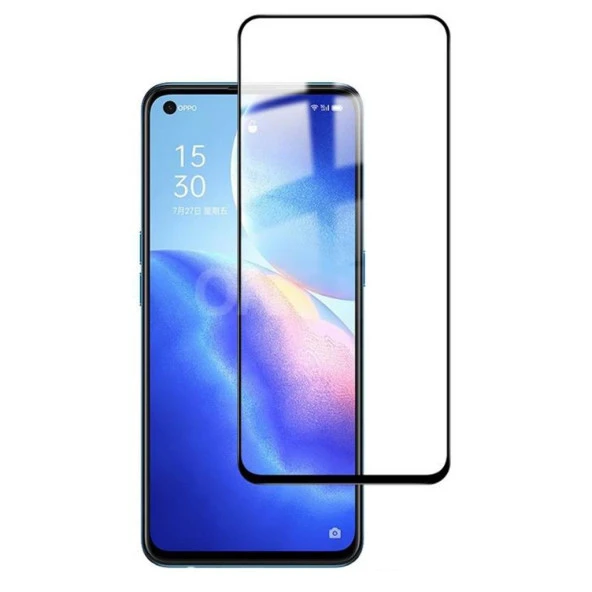Oppo Reno 5 Ekran Koruyucu 9D Tam Kaplayan Kavisli ürün görseli 1
