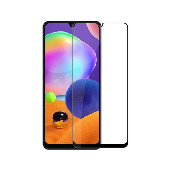 Samsung Galaxy A31 İle Uyumlu Ekran Koruyucu 9D Tam Kaplayan Kavisli ürün görseli 1
