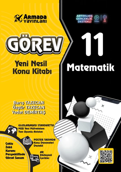Armada 11.sınıf Görev Matematik Konu Kitabı Yeni Nesil ürün görseli 1