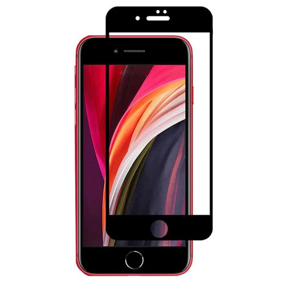 Apple iPhone SE 2020 Ekran Koruyucu 9D Tam Kaplayan Kavisli ürün görseli 1