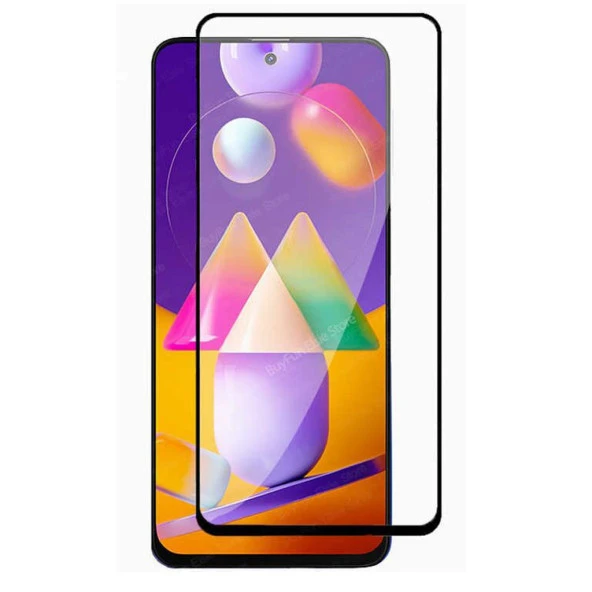 Samsung Galaxy M31S İle Uyumlu Ekran Koruyucu 9D Kavisli Kırılmaz Cam ürün görseli 1