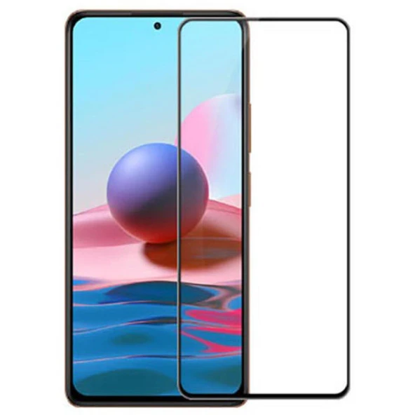 Xiaomi Redmi Note 10 Ekran Koruyucu 9D Tam Kaplayan Kavisli ürün görseli 1