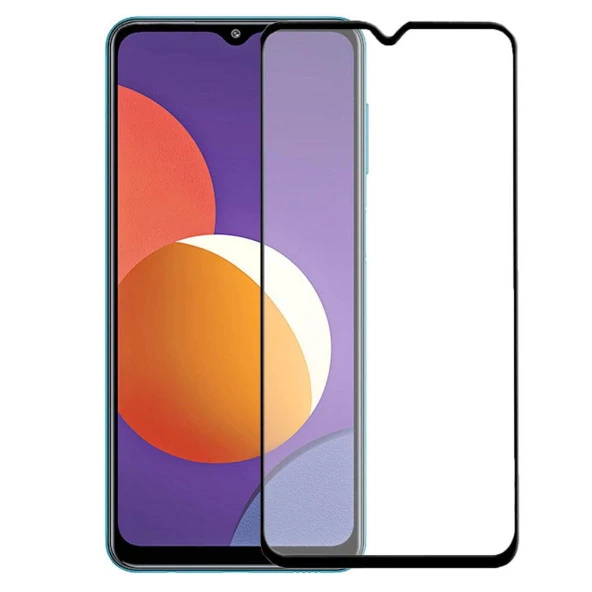 Samsung Galaxy M12 İle Uyumlu Ekran Koruyucu 9D Tam Kaplayan Kavisli ürün görseli 1