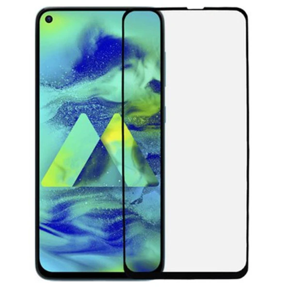 Samsung Galaxy M40 Ekran Koruyucu 9D Tam Kaplayan Kavisli ürün görseli 1