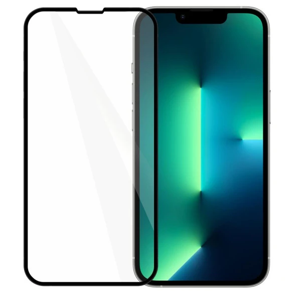 Apple iPhone 13 Pro İle Uyumlu Ekran Koruyucu 9D Tam Kaplayan Kavisli ürün görseli 1