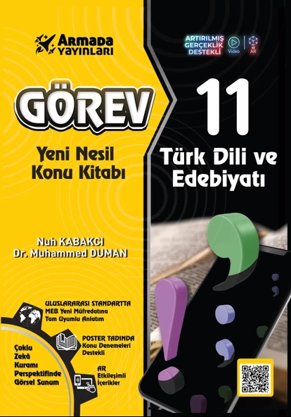 Armada 11.sınıf Görev Türk Dili ve Edebiyatı Konu Kitabı Yeni Nesil ürün görseli 1