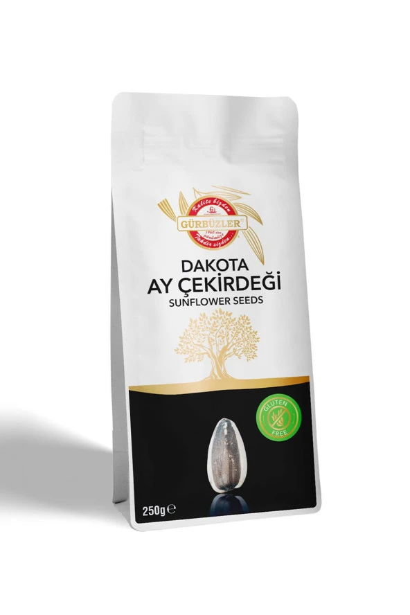 Gürbüzler Glutensiz Dakota Ay Çekirdeği Kavrulmuş Tuzlu 250 Gram ürün görseli 1