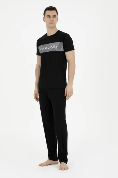 Pierre Cardin 6050 Erkek Kısa Kollu Penye Pijama Takımı ürün görseli 1