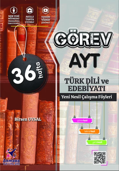Armada Yayınları Görev YKS AYT Türk Dili ve Edebiyatı Yeni Nesil Çalışma Föyleri (36 Hafta) ürün görseli 1