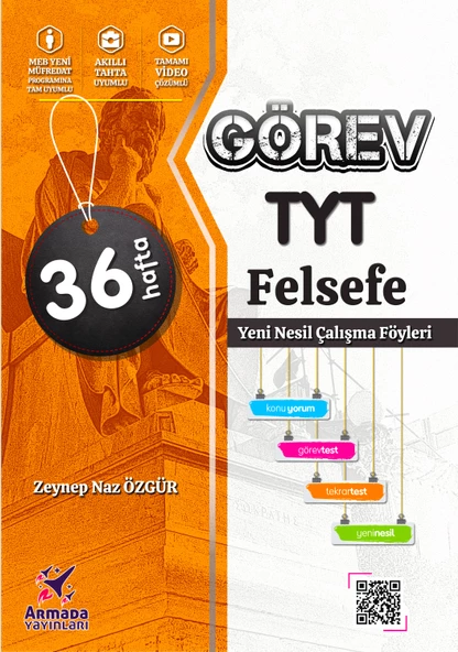 Armada Görev TYT Felsefe Yeni Nesil Çalışma Föyleri ürün görseli 1