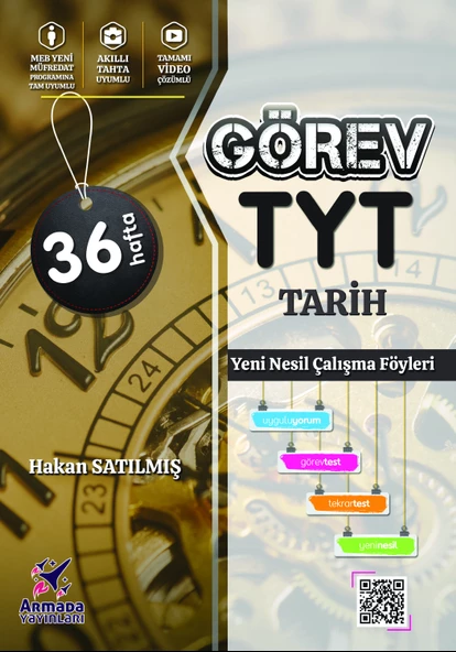 Armada Yayınları Görev TYT Tarih Yeni Nesil Çalışma Föyleri ürün görseli 1