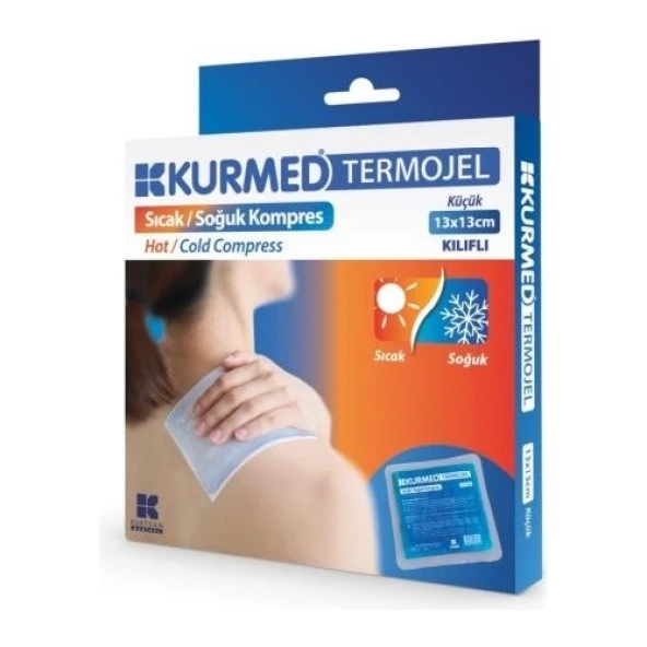 Kurtsan Kurmed Termojel Sıcak Soğuk Kompres 13 cm x 13 cm - Kılıflı ürün görseli 1