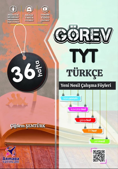 Armada Yayınevi Tyt Türkçe Görev Yeni Nesil Çalışma Föyleri ürün görseli 1