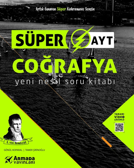 Nitelik Yayınları Süper Ayt Coğrafya Yeni Nesil Soru Kitabı ürün görseli 1