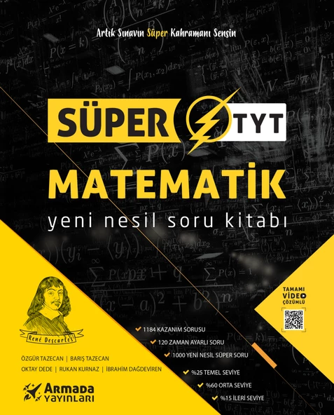 Armada YKS TYT Matematik Süper Soru Kitabı Yeni Nesil ürün görseli 1