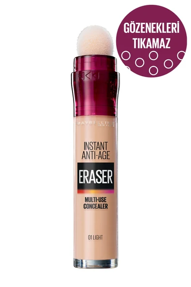 Maybelline New York Instant Anti Age Eraser Kapatıcı - 01 Light ürün görseli 1