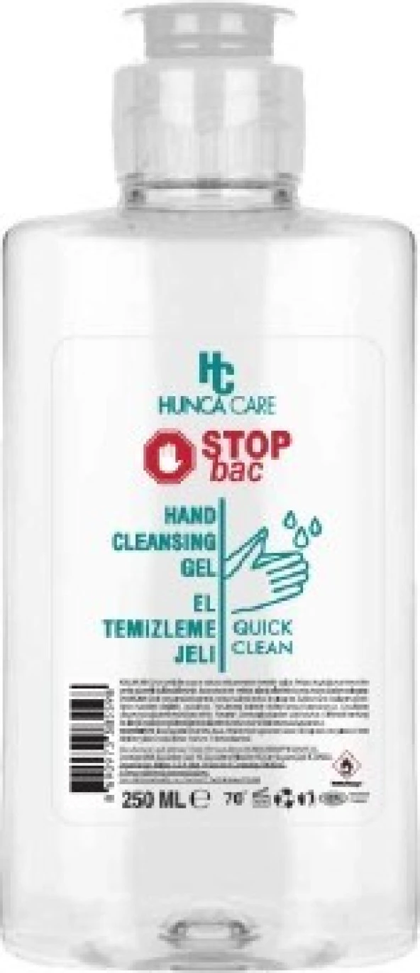 Hunca El Temizleme Jeli 250 Ml ürün görseli 1