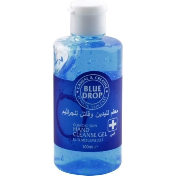 Blue Drop Antibakteriyel El Temizleme Jeli 100 ML ürün görseli 1