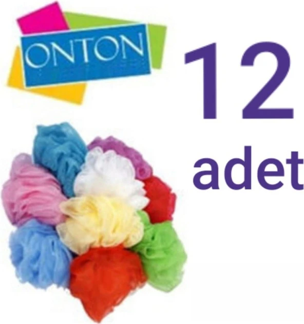 Onton Banyo Duş Lifi 35 G 12'li Çok Renkli ürün görseli 1