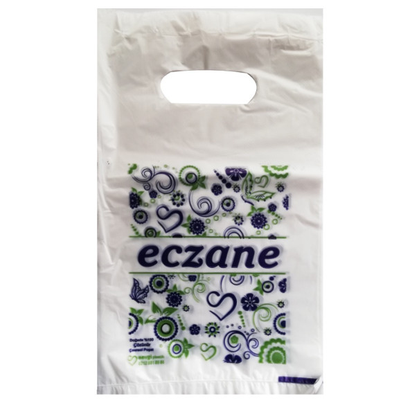 Bio Eczane Poşeti 5 Kg X 2500'lü Tabletlik Poşet 17x30 Cm Baskılı Poşet ürün görseli 1