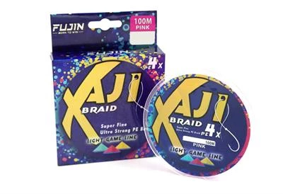 Fujin Aji Light Game 4X 100m Pink LRF Örgü Misina  0.02 mm ürün görseli 1