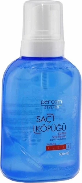 Perçem Sıvı Saç Köpüğü Süper Kalıcı Bukle 500 ml ürün görseli 1