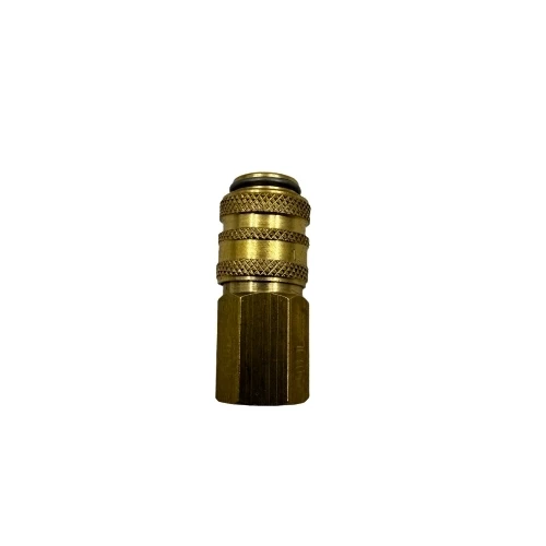 Pnömatik Sarı Stoper Otomatik Rekor Dişi Gövde T21 - M14x1.5 ürün görseli 1