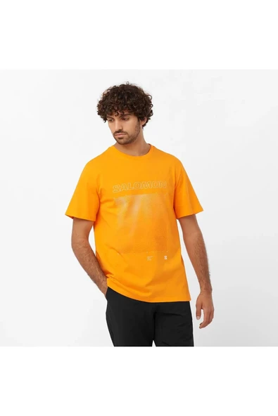 Salomon LC2247000 Graphic Ss Tee M Erkek Tişört ürün görseli 1