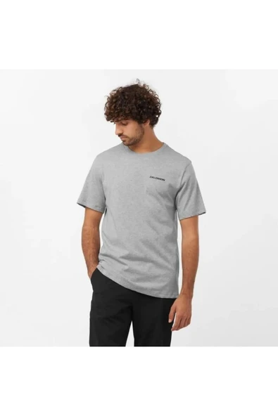 Salomon LC2219600 Graphic Perf Ss Tee M Erkek Tişört ürün görseli 1