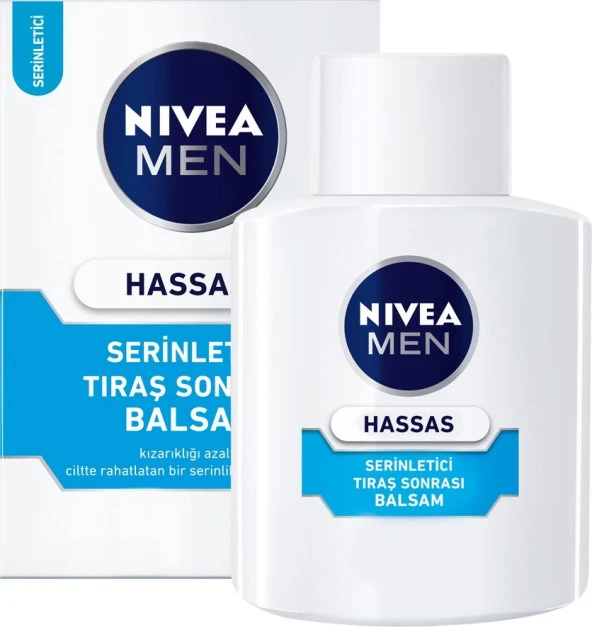 NIVEA Men Hassas Serinletici Tıraş Sonrası Balsam 100ml, Hassas Ciltler,Alkolsüz Formül ürün görseli 1