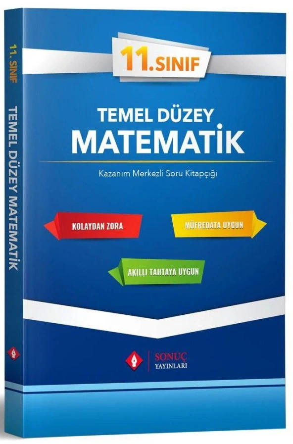 11. Sınıf Temel Düzey Matematik Tek Kitap Sonuç Yayınları ürün görseli 1