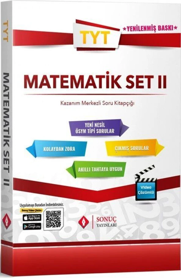 TYT Matematik Modüler Set 2 Kazanım Merkezli Soru Bankası Sonuç Yayınları ürün görseli 1