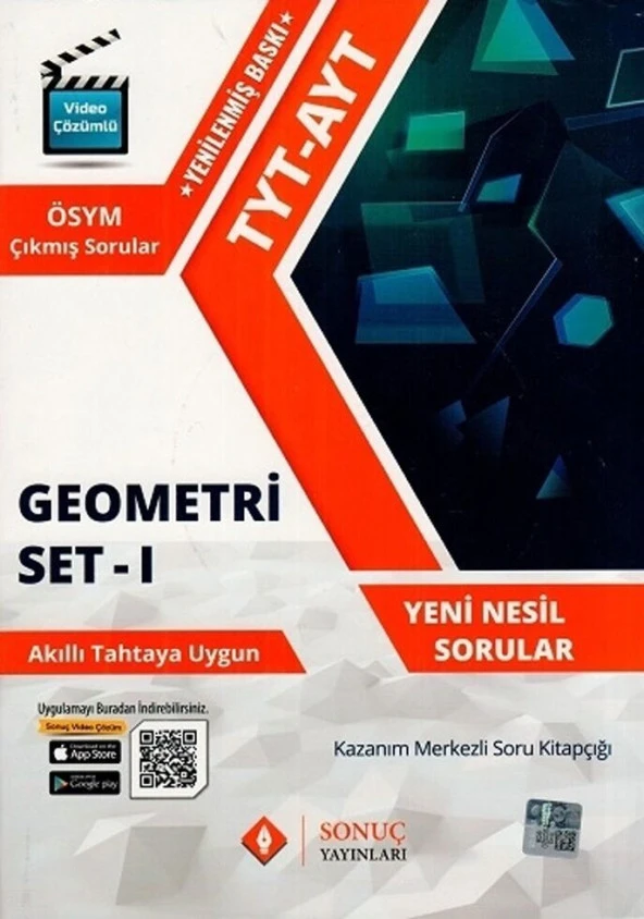 TYT AYT Geometri Set 1 Sonuç Yayınları ürün görseli 1