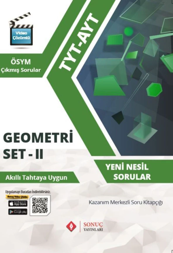 TYT AYT Geometri Set 2 Sonuç Yayınları ürün görseli 1