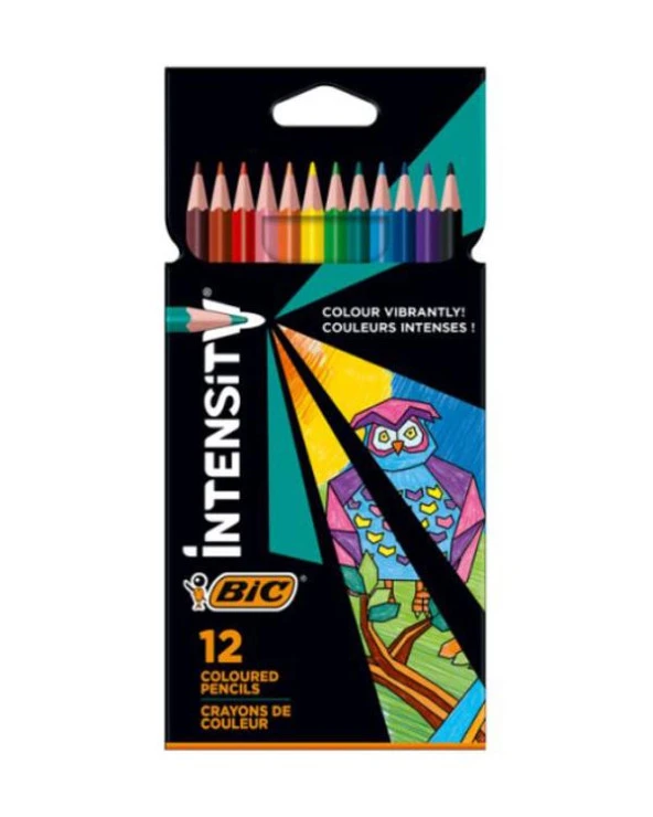 Bic Intensity Kuru Boya Kalemi 12 li ürün görseli 1