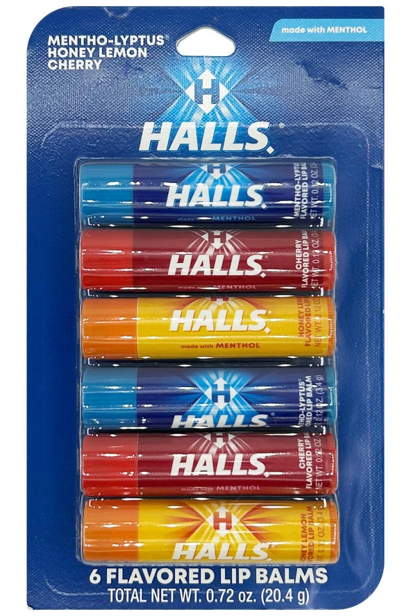 Taste Beauty Halls Lip Balm Dudak Balsamı Çeşit Paketi 6 Adet ürün görseli 1