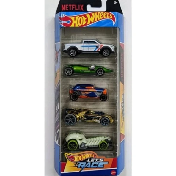 Mattel Hot Wheels Araba Seti 5 Li 1806 HTV39 ürün görseli 1