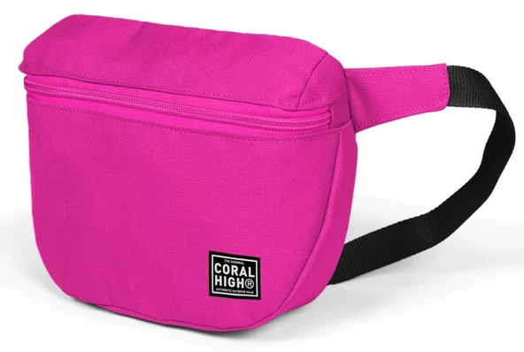 Coral High Lüks Pembe Bel Çantası ürün görseli 1
