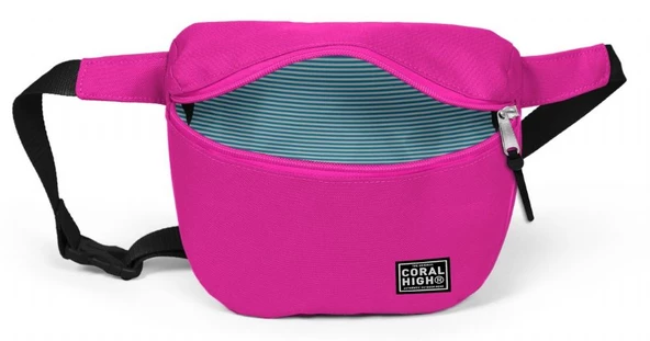 Coral High Lüks Pembe Bel Çantası - Resim 2