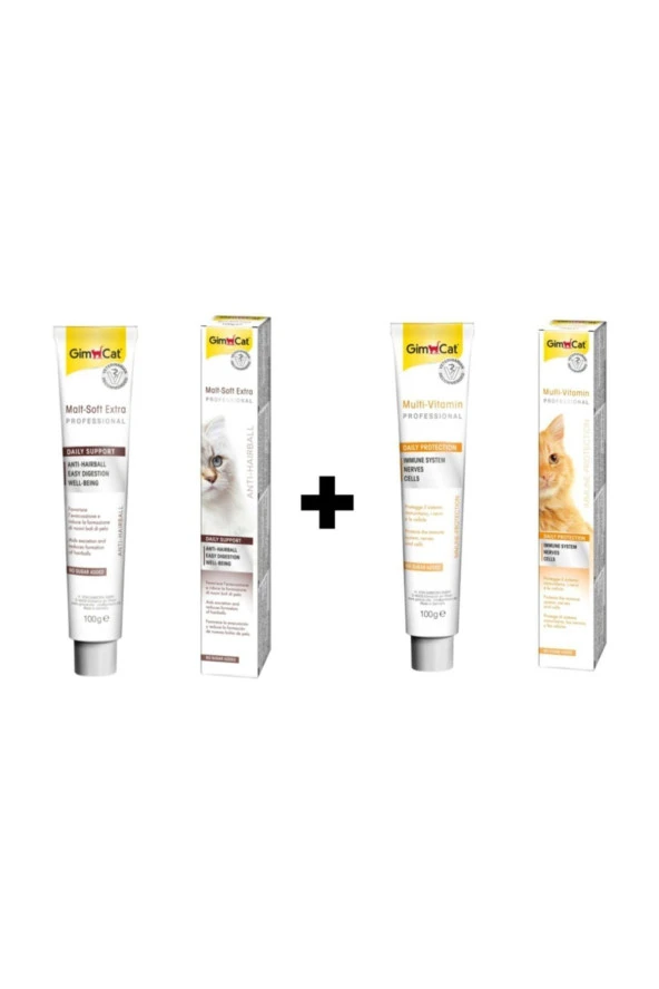 100 gr Malt Soft Extra + 100 gr Multi Vitamin Kedi Macunu ürün görseli 1