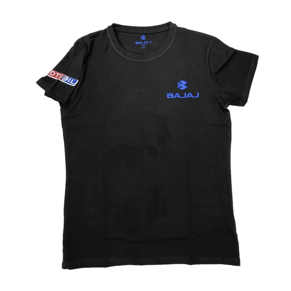 Bajaj Siyah Erkek T-Shirt  % 100 Pamuk ürün görseli 1