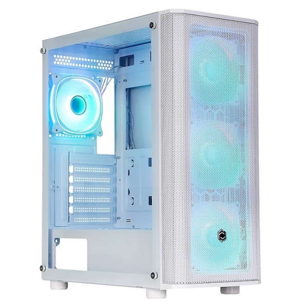 Frisby CM-106 650w 80+ ARGB Fan Gaming Beyaz Mesh Kasa ürün görseli 1
