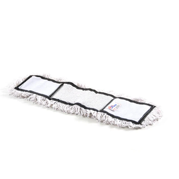 Cod-Ex Nemli Palet Yedek Mop Paspas Başlığı - 60 Cm. / Nem Alıcı Mop - Pamuklu / Beyaz - 10 Adet ürün görseli 1