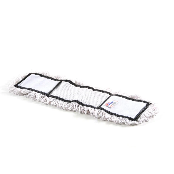 Cod-Ex Nemli Palet Mop Nem Alıcı Geniş Paspas - 80 Cm - Pamuklu - Beyaz - 1 Adet ürün görseli 1