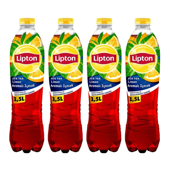 Lipton Ice Tea Limon 1.5 lt X 4 Adet ürün görseli 1