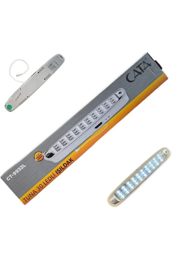 Cata Tuna CT-9932 30 Ledli Şarjlı Işıldak ürün görseli 1