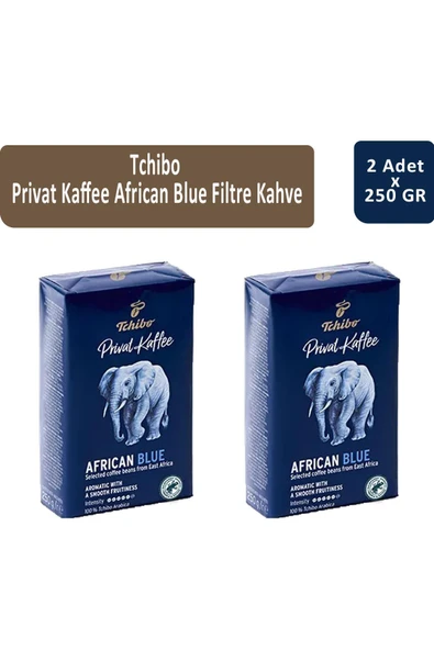 Tchibo Privat African Blue Filtre Kahve 250 gr x 2 Adet ürün görseli 1