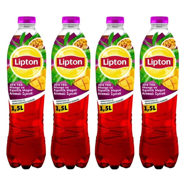 Lipton Ice Tea Mango 1.5 lt X 4 Adet ürün görseli 1