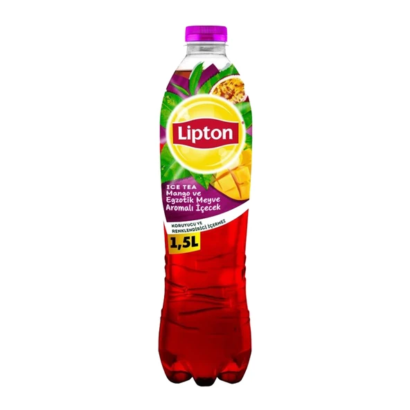 Lipton Ice Tea Mango 1.5 lt X 4 Adet - Resim 3